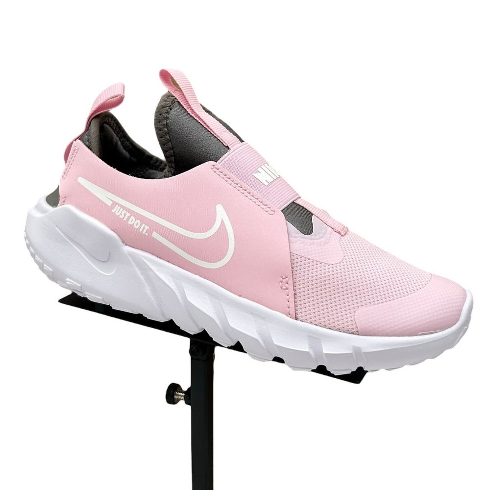 Nike Flex Runner 2 Youth Girls Slip On‎ Sneakers Size 5.5Y Light Pink-Womens 7.5